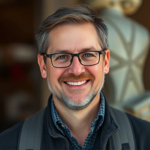 Portrait of Ben Carter, Head of Location Scouting, with a friendly expression.